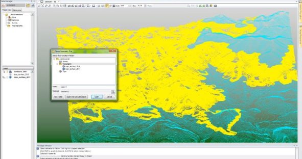 View DXF and DWG files directly in MineSight 3D